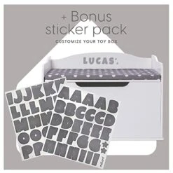 Milliard Wooden Toy Box And Storage Chest With Seating Bench - For Kids And Babies – Girls And Boys - White - Large 10 Milliard Wooden Toy Box And Storage Chest With Seating Bench - For Kids And Babies – Girls And Boys - White - Large -Safavieh Furniture 41lJwJWQJcL