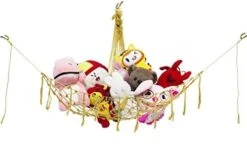 Toy Hammock For Stuffed Animals Hammock Corner, Macrame Toy Hammock, Hanging Stuffed Animal Storage Holder Teddy Bear Net Gifts For Kids Room -Safavieh Furniture 41lMEvzk76L. AC
