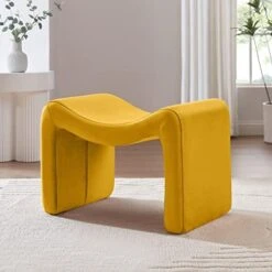 VANOMi Small Footstool Ottoman, Multi-Functional Modern Foot Stool, Sofa Footrest Extra Seating For Living Room, Entryway, Hallways And Bedrooms -Safavieh Furniture 41ldCNNZhhL. AC