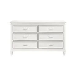 Namesake Darlington 6-Drawer Assembled Dresser In Warm White -Safavieh Furniture 41lgmTe1UVL