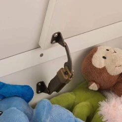 KidKraft Austin Toy Box - Vanilla -Safavieh Furniture 41ltPkEq3oL