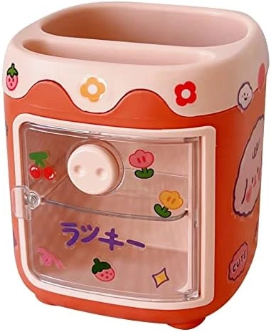 SONGBIRDTH Container Exquisite Multi-Grid Creative School Cartoon Children Container A 8 SONGBIRDTH Container Exquisite Multi-Grid Creative School Cartoon Children Container A - Image 8