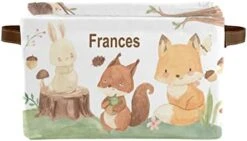 Pink Striped Dancer Girls Personalized Large Storage Box For Toy,Bathroom,Nursery,Home Kitchen Shelves,Custom Closet Decorative Storage Bins 1 Pack -Safavieh Furniture 41n37sGN3qL. AC