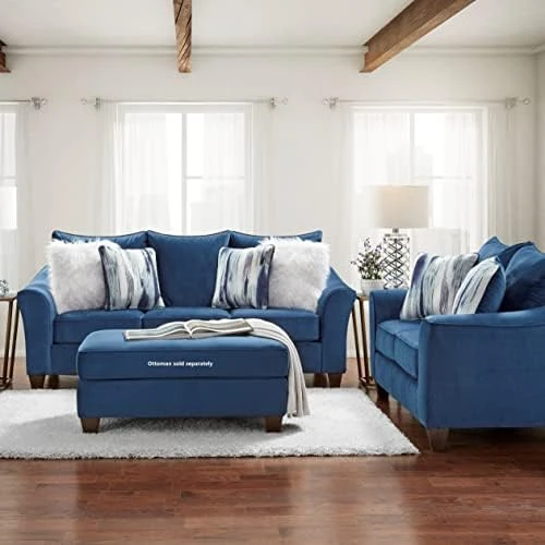 Roundhill Furniture Camero Sofa And Loveseat Set 8 Roundhill Furniture Camero Sofa And Loveseat Set - Image 8