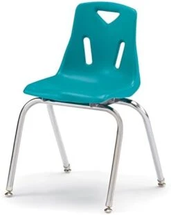 Jonti-Craft Berries 8140JC1114 Stacking Chair With Chrome-Plated Legs, 10" Height, Orange -Safavieh Furniture 41nmMTdMnPL. AC