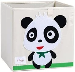 DODYMPS Foldable Animal Canvas Storage Toy Box/Bin/Cube/Chest/Basket/Organizer For Kids, 13 Inch (Pig) -Safavieh Furniture 41o24sKLBSL. AC