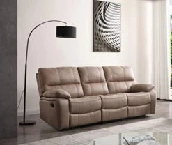 Betsy Furniture Microfiber Reclining Sofa Couch Set Living Room Set 8007 (Grey, Sofa+Loveseat) -Safavieh Furniture 41o6ovHw1ZL. AC