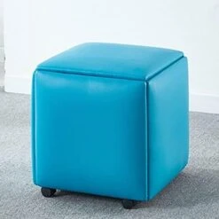 DOUBAO 5 In 1 Sofa Stool Living Room Funiture Multifunctional Storage Stools Home Cube Combination Fold Stool Iron (Color : Gray) -Safavieh Furniture 41oyLSigahL. AC