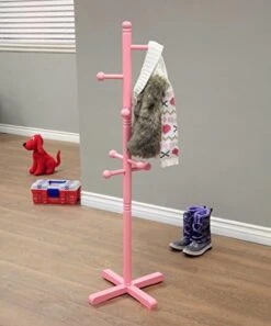 Frenchi Home Furnishing Freestanding Kid's Coat Rack -Safavieh Furniture 41pE2rVjygL. AC