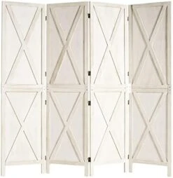 Oneinmil Room Divider, Room Dividers And Folding Privacy Screens, Partition Wall Dividers For Rooms, Room Separator, Temporary Wall, Privacy Folding Screen, Rustic Barnwood (White) 14 Oneinmil Room Divider, Room Dividers And Folding Privacy Screens, Partition Wall Dividers For Rooms, Room Separator, Temporary Wall, Privacy Folding Screen, Rustic Barnwood (White) -Safavieh Furniture 41pGsn8AvIL. AC