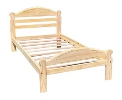 Wood To The World Arizona Twin Bed Solid Pine Platform Bed And 3 Drawer Nightstand Unfinished Bedroom Set Value Pack Suitable For Kids Room -Safavieh Furniture 41pK1W5mMVL