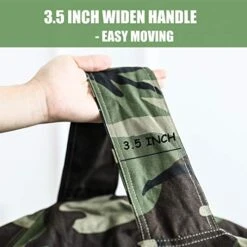 CALA Stuffed Animal Storage Bean Bag Chair-Cover Only- Extra Large 38" Kids Soft Toy Storage - 100% Cotton Canvas Bean Bag Chair(Camouflage) -Safavieh Furniture 41pPIvlzoAL