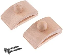 Classy Clamps Wooden Quilt Wall Hangers – 2 Large Clips (Black) And Screws For Wall Hangings - Tapestry Hangers / Quilt Hangers For Wall Hangings - Quilt Clips / Wall Clips For Hanging / Quilt Rack -Safavieh Furniture 41pV8bocRLL. AC