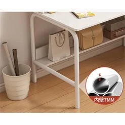 WETYG Rectangular Table Bedroom Girl Workbench Table Student Study Computer Desk Without Chair (Color : D, Size : 140cm) -Safavieh Furniture 41pgq8GUYtL 4