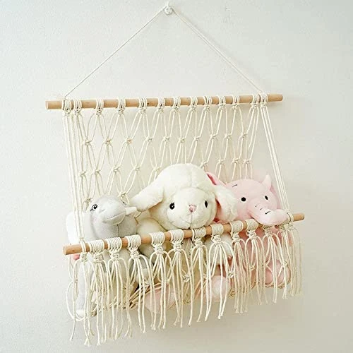 DHliIQQ Children's Room Plush Toy Storage Decor Shelf Net Mesh Storage Display Cute Stand Organizers Organize B4k3 2 DHliIQQ Children's Room Plush Toy Storage Decor Shelf Net Mesh Storage Display Cute Stand Organizers Organize B4k3 - Image 2
