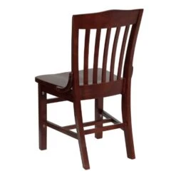 EMMA + OLIVER School House Back Mahogany Wood Chair -Safavieh Furniture 41qX6uOpa8L