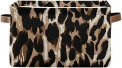 White Pumpkins Autumn Leaves Toy Basket Canvas Collapsible Box Chest Organizer For Edroom Closet Kid's Toys Laundry 2 Pieces -Safavieh Furniture 41qqstjXWFL. AC