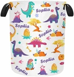 Custom Large Laundry Basket With Name, Personalized Collapsible Laundry Bag For Bathroom Living Room Bedroom Baby Nursery, Foldable Laundry Hamper For Adult Boys Girls Gift 15.7 * 19.6inch -Safavieh Furniture 41qrKX6k5fL. AC