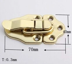 Lheng Metal Table Locks Dining Training Table Buckles Connectors Table Leaf Hardware Accessories Iron Gold Plating 6Pcs 7 Lheng Metal Table Locks Dining Training Table Buckles Connectors Table Leaf Hardware Accessories Iron Gold Plating 6Pcs -Safavieh Furniture 41rUNbj8zvL
