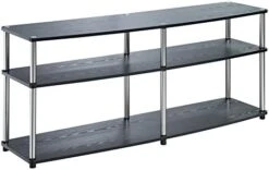 Convenience Concepts Designs2Go 3 Tier 60" TV Stand, Weathered Gray -Safavieh Furniture 41rcSON epL. AC