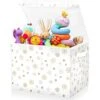 FULUHUAPIN Snowflake Pretty Pattern Toy Storage Box Chest With Lid, 16.5"x12.6"x11.8" Sturdy Toys Organizer Boxes Bin Baskets For Boy, Girl, Nursery, Closet, Bedroom, Playroom 21011152