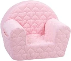 Delsit Toddler Chair & Kids Armchair - European Made Kid Sized Frameless Foam Chair With Removable Cover - Perfect Reading Chairs For Toddlers - Lightweight Playroom Decor (Gray With Stars) -Safavieh Furniture 41sWNJtchxL. AC