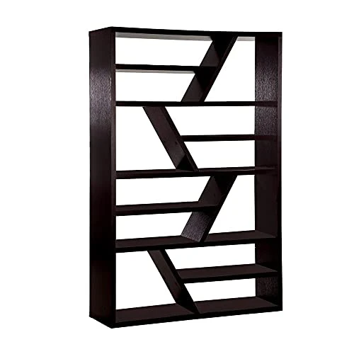Furniture Of America Kamloo Display Shelf, Espresso 1 Furniture Of America Kamloo Display Shelf, Espresso