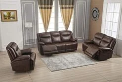 Betsy Furniture Bonded Leather Reclining Sofa Couch Set Living Room Set 8006 (Grey, Glider Chair) 16 Betsy Furniture Bonded Leather Reclining Sofa Couch Set Living Room Set 8006 (Grey, Glider Chair) -Safavieh Furniture 41t8K8j32AL. AC