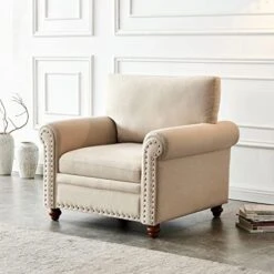 Harper & Bright Designs 2-Piece Classical Upholstred Sofa Set With Storage, Nailhead Trim And Wood Legs, Living Room Beige Sofa Set With 3-Seat Couch And 2-Seat Loveseat 22 Harper & Bright Designs 2-Piece Classical Upholstred Sofa Set With Storage, Nailhead Trim And Wood Legs, Living Room Beige Sofa Set With 3-Seat Couch And 2-Seat Loveseat -Safavieh Furniture 41tEpSytIWL. AC 1