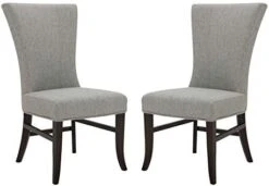 Amazon Brand – Stone & Beam Reinhart Classic Upholstered Dining Chair, 20.5"W, Set Of 2, Light Gray 12 Amazon Brand – Stone & Beam Reinhart Classic Upholstered Dining Chair, 20.5"W, Set Of 2, Light Gray -Safavieh Furniture 41tZ 9hh8WL. AC
