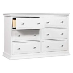 Signature 6-Drawer Double Dresser In White 8 Signature 6-Drawer Double Dresser In White -Safavieh Furniture 41tpXijWLjL