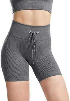 MatureGirl Solid Yoga Athletic Pants Waist Pants High Leggings Workout Women's Yoga Pants Cotton Pants Yoga (Blue, M) -Safavieh Furniture 41u1XxUHslL. AC 2