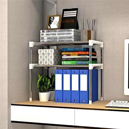 LUCBEI Microwave Oven Rack Microwave Oven Rack Shelf Kitchen Counter Storage Organizer Microwave Stand Toaster Oven Rack Bathroom Shelf Easy Assemble Kitchen Storage Rack 3 LUCBEI Microwave Oven Rack Microwave Oven Rack Shelf Kitchen Counter Storage Organizer Microwave Stand Toaster Oven Rack Bathroom Shelf Easy Assemble Kitchen Storage Rack - Image 3