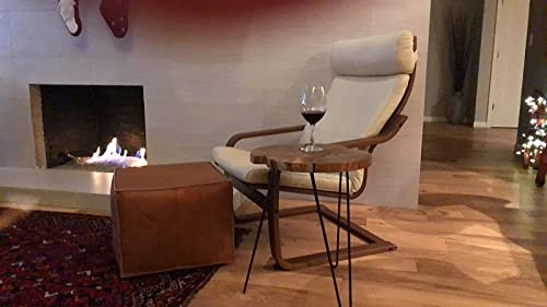 MARRAKESH STYLE Comfortable Leather Ottoman Pouf - Handmade Unstuffed Moroccan Pouf Cover - Square Pouf & Foot Rest Ottoman - Perfect For Living Rooms Bedrooms & Kids Room - Square Brown 4 MARRAKESH STYLE Comfortable Leather Ottoman Pouf - Handmade Unstuffed Moroccan Pouf Cover - Square Pouf & Foot Rest Ottoman - Perfect For Living Rooms Bedrooms & Kids Room - Square Brown - Image 4