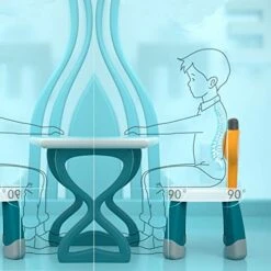 GobiDex Toddler Chair For Boys And Girls, Durable Kids Plastic Chair, 9.5" W X 9.5" D X 18.5" H For Indoor Or Outdoor, Playroom, Nursery, Birthday Gifts For Kids 11 GobiDex Toddler Chair For Boys And Girls, Durable Kids Plastic Chair, 9.5" W X 9.5" D X 18.5" H For Indoor Or Outdoor, Playroom, Nursery, Birthday Gifts For Kids -Safavieh Furniture 41uNJ1BTKML