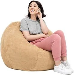 Jaxx Saxx 3 Foot Bean Bag Chair With Removable Cover, Cinnabar 17 Jaxx Saxx 3 Foot Bean Bag Chair With Removable Cover, Cinnabar -Safavieh Furniture 41uPB1oprfL. AC
