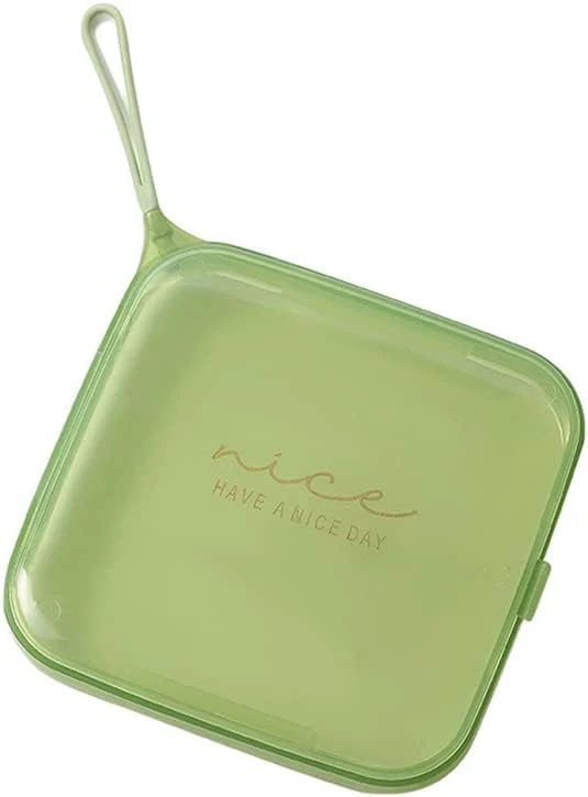 Transparent Square Mask Storage Box New Portable Household Dustproof Carry-on Children's Mask Temporary Storage Box Container 5 Transparent Square Mask Storage Box New Portable Household Dustproof Carry-on Children's Mask Temporary Storage Box Container - Image 5