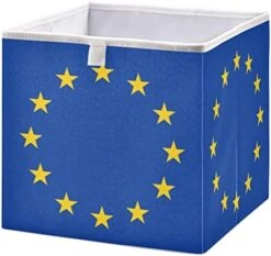 Silver White Glitter Pattern Round Storage Organizer Canvas Collapsible Box Chest Organizer For Edroom Closet Kid's Toys Laundry 11x11x11 Inch -Safavieh Furniture 41ujjStbtyL. AC