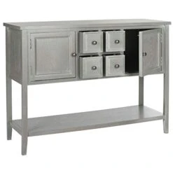 Safavieh American Homes Collection Charlotte Sideboard, French Grey 12 Safavieh American Homes Collection Charlotte Sideboard, French Grey -Safavieh Furniture 41v58HjhcML