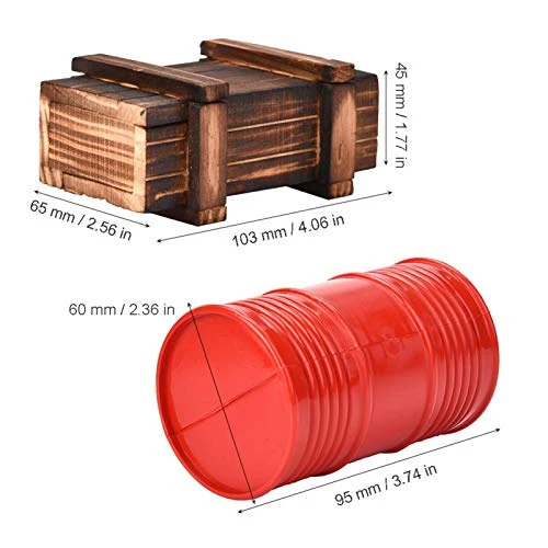 RC Car Wooden Luggage Box Wear Stable Portable RC Car Luggage Net Oil Drum For Your Children Who Love RC Car 2 RC Car Wooden Luggage Box Wear Stable Portable RC Car Luggage Net Oil Drum For Your Children Who Love RC Car - Image 2