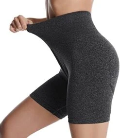 MatureGirl Tummy Athletic Women's Control Workout Waist Pants Pants High Solid Yoga Leggings Yoga Pants Sheer Yoga Pants Sexy (Grey, M) -Safavieh Furniture 41vk15E25qL. AC 2