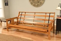 Kodiak Furniture Monterey Futon Set With Butternut Finish, Full, Peter's Cabin -Safavieh Furniture 41vvdP7HFIL 3