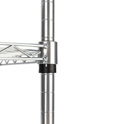WEI WEI GLOBAL 4-Tier Standing Baker’s Racks, Kitchen Microwave Stand Metal Utility Storage Shelf With Wheels And Hooks -Safavieh Furniture 41wDhq6UbiL