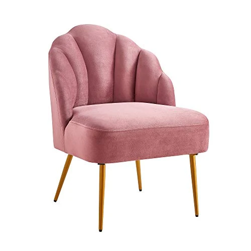 Ball & Cast Accent Chair, 26D X 23.5W X 32.25H In, Rose 1 Ball & Cast Accent Chair, 26D X 23.5W X 32.25H In, Rose