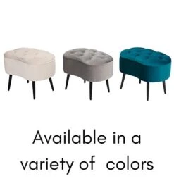 BIRDROCK HOME Tufted Oblong Teal Ottoman – Velvet Foot Stool – Mid Century Modern Steel Legs - Soft Compact Padded Stool - Living Room Or Bedroom – Vanity Chair - Decorative Furniture 14 BIRDROCK HOME Tufted Oblong Teal Ottoman – Velvet Foot Stool – Mid Century Modern Steel Legs - Soft Compact Padded Stool - Living Room Or Bedroom – Vanity Chair - Decorative Furniture -Safavieh Furniture 41womrcTAnL