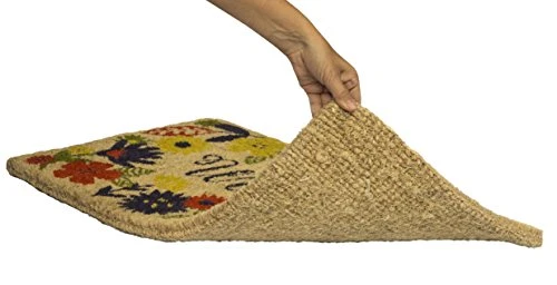 Entryways Peeping Cats Hand-Stenciled, All-Natural Coconut Fiber Coir Doormat, 18” X 30” X .75” 4 Entryways Peeping Cats Hand-Stenciled, All-Natural Coconut Fiber Coir Doormat, 18” X 30” X .75” - Image 4