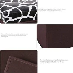 DOUBAO Storage Stool - Square Folding Storage Stool Storage Box （310 * 310 * 310mm） -Safavieh Furniture 41xErVuQuOL