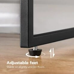 HOOBRO Shoe Rack, 5-Tier Shoe Storage Unit, Shoe Organizer Shelf For 16-20 Pairs, Saving Space, Durable And Stable, For Entryway, Hallway, Closet, Dorm Room, Industrial, Rustic Brown BF58XJ01 -Safavieh Furniture 41xyfQu9TJL