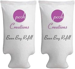 Posh Creations Filling Bean Bag Refill, 100 L, White With EZ-Pour Zipper Spout -Safavieh Furniture 41yEH 0s8LL. AC