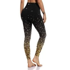 MatureGirl Running Pants Women's Workout Leggings Yoga Sports Athletic Fitness Yoga Pants Women Leggings Yoga (Gold, M) -Safavieh Furniture 41yxV1VcytL